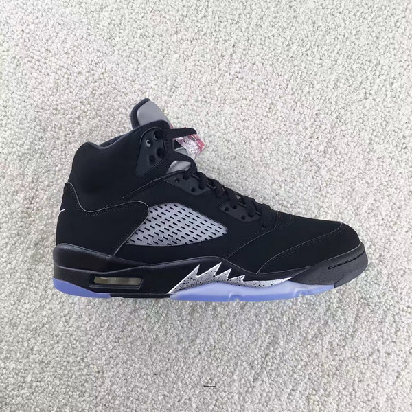 Authentic Air Jordan 5 Black Metallic